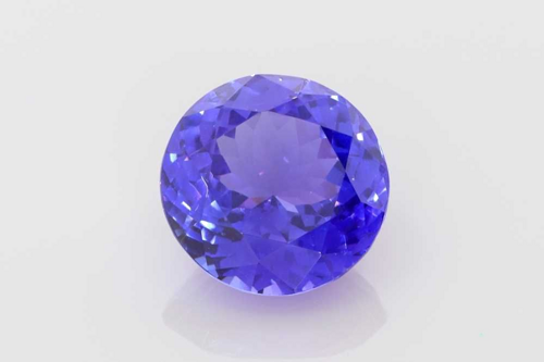 9.96 carat BLUE Round Tanzanite (1)