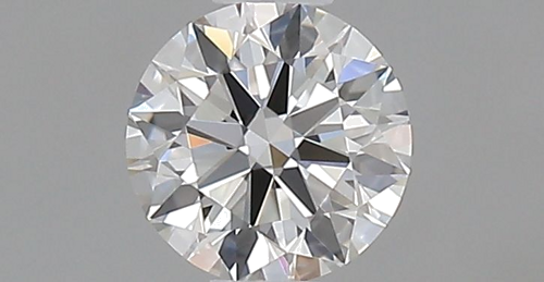 0.43 carat F-IF Excellent cut Natūralus Round Deimantas (1)
