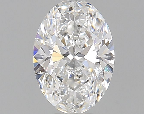 0.41 carat E-VVS2 Natūralus Oval Deimantas (1)