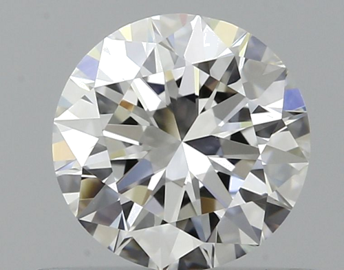 0.52 carat F-VVS1 Excellent cut Natūralus Round Deimantas (1)