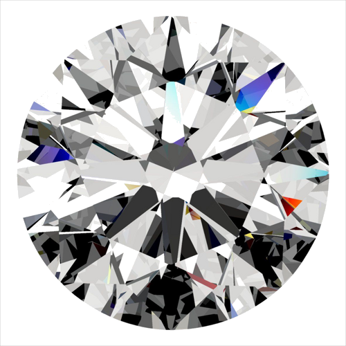 0.32 carat D-VVS1 Excellent cut Natūralus Round Deimantas (1)