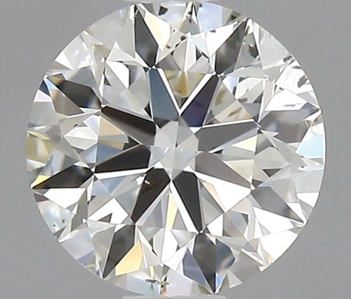 0.73 carat I-SI2 Excellent cut Natūralus Round Deimantas (1)