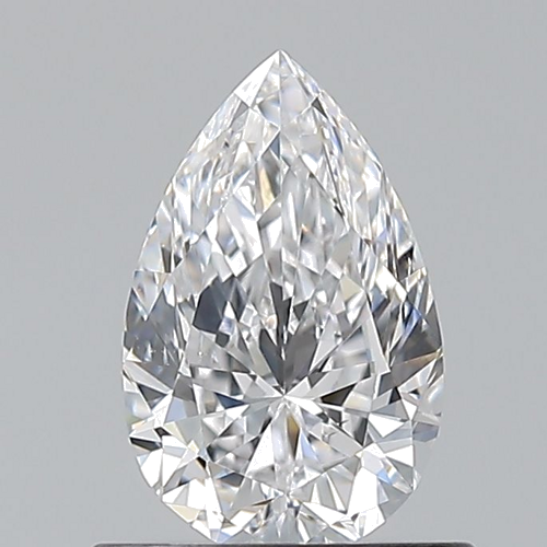 0.7 carat D-SI1 Natūralus Pear Deimantas (1)