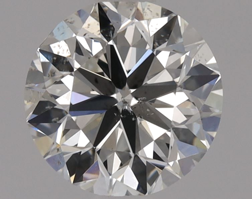 0.85 carat G-SI2 Very Good cut Natūralus Round Deimantas (1)