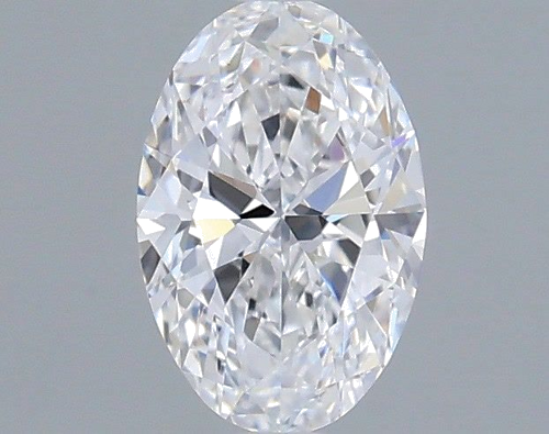 0.5 carat D-VS2 Natūralus Oval Deimantas (1)