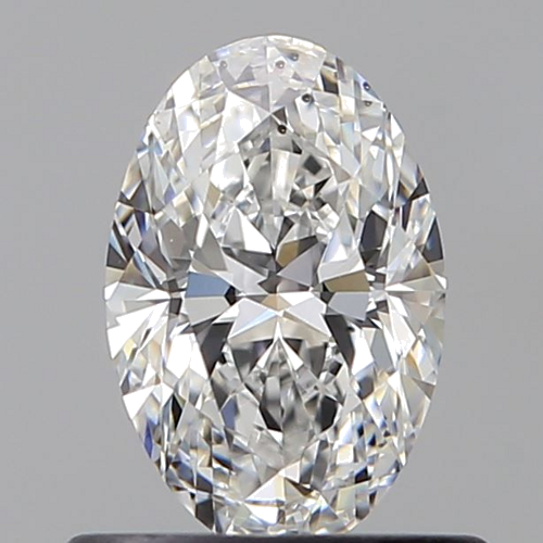 0.63 carat E-VS2 Natūralus Oval Deimantas (1)