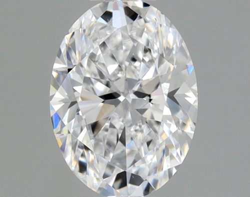 0.5 carat D-VS2 Natūralus Oval Deimantas (1)