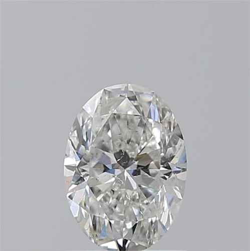1.2 carat G-SI2 Natūralus Oval Deimantas (1)