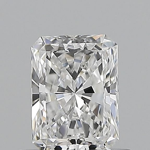 0.61 carat D-VVS1 Natūralus Radiant Deimantas (1)