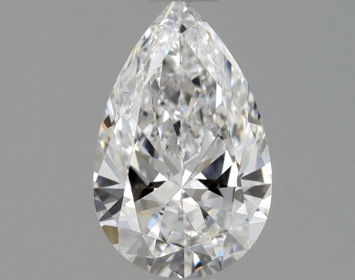 0.7 carat D-VS1 Natūralus Pear Deimantas (1)