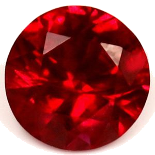 0.35 carat RED Round Rubinas (1)