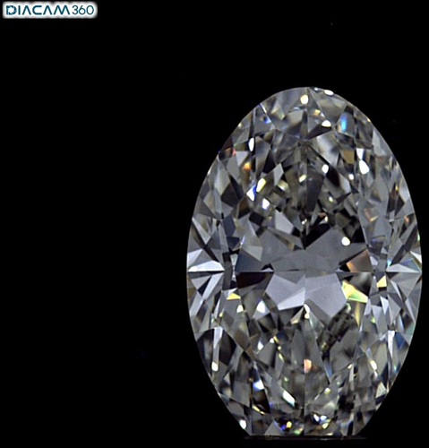 1.71 carat J-IF Natūralus Oval Deimantas (1)