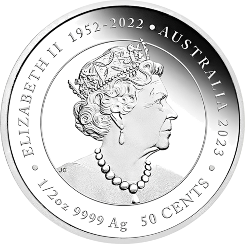 1/2 oz Новорожденный 2023 серебряная монета (2)