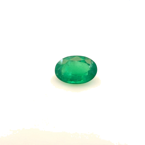 0.33 carat GREEN Oval Smaragdas (1)