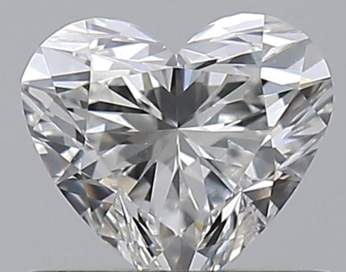 0.53 carat G-VS2 Natūralus Heart Deimantas (1)