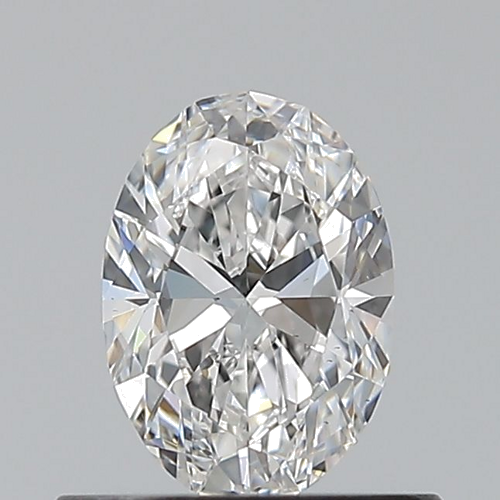 0.5 carat E-VS1 Natūralus Oval Deimantas (1)