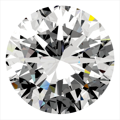 0.3 carat D-VVS2 Very Good cut Natūralus Round Deimantas (1)