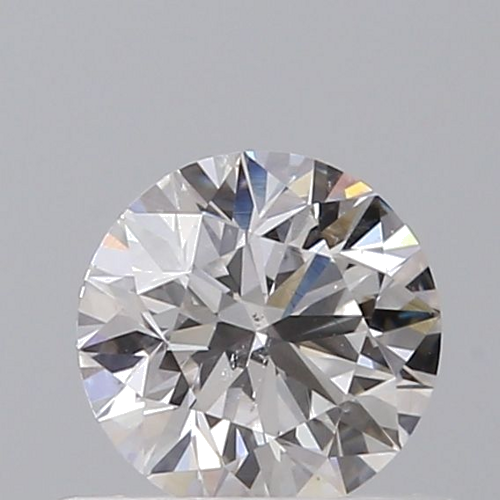 0.44 carat F-SI1 Excellent cut Natūralus Round Deimantas (1)