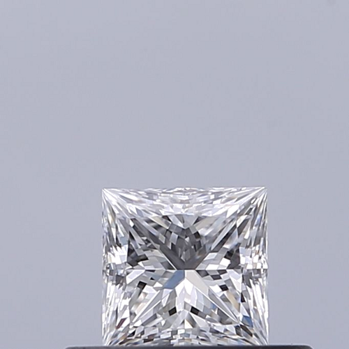 0.33 carat D-VVS1 Natūralus Princess Deimantas (1)