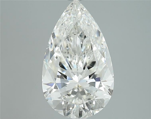 3.03 carat I-SI2 Natūralus Pear Deimantas (1)