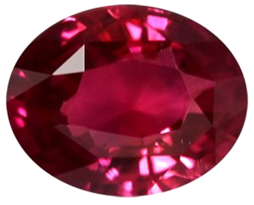 1.58 carat RED Oval Rubinas (1)