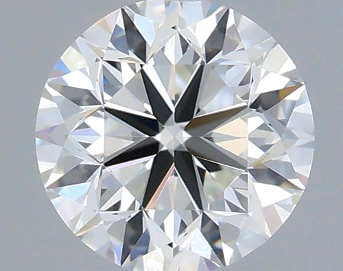 0.5 carat I-VVS1 Very Good cut Natūralus Round Deimantas (1)