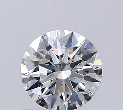 0.5 carat F-VVS2 Excellent cut Natūralus Round Deimantas (1)