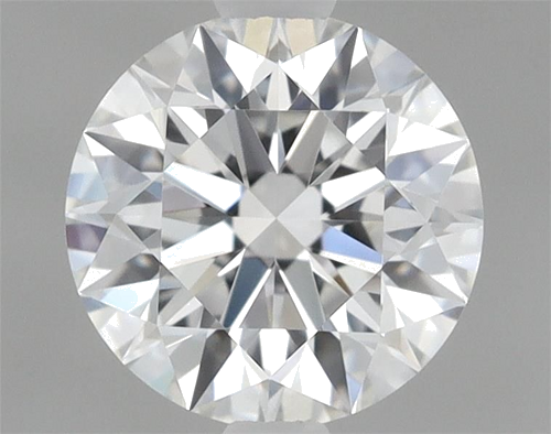 0.42 carat F-VVS1 Excellent cut Natūralus Round Deimantas (1)