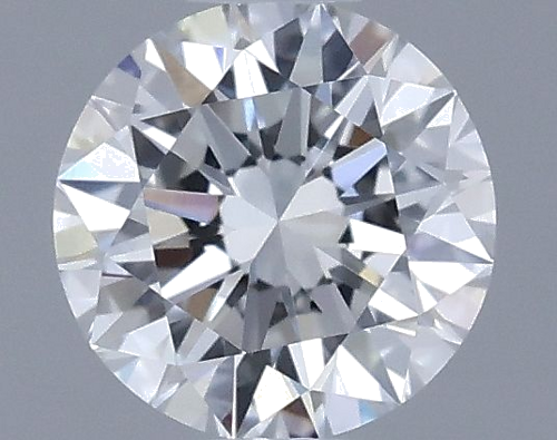 0.41 carat F-VVS2 Excellent cut Natūralus Round Deimantas (1)
