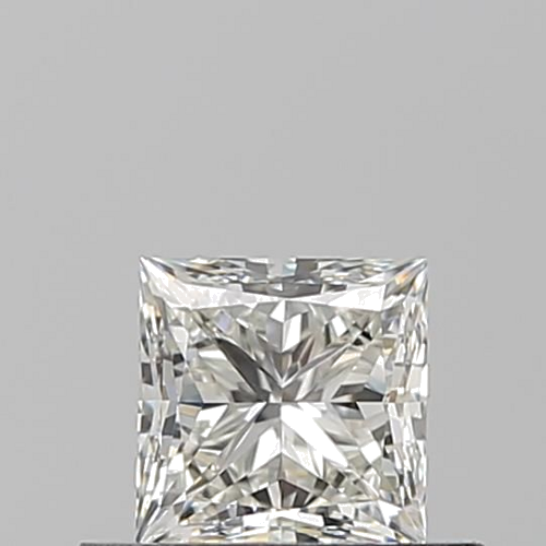 0.52 carat J-VVS1 Natūralus Princess Deimantas (1)