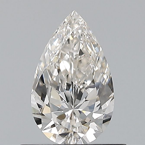 0.5 carat H-IF Natūralus Pear Deimantas (1)