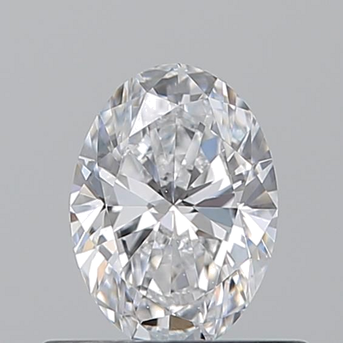 0.5 carat D-VS2 Natūralus Oval Deimantas (1)