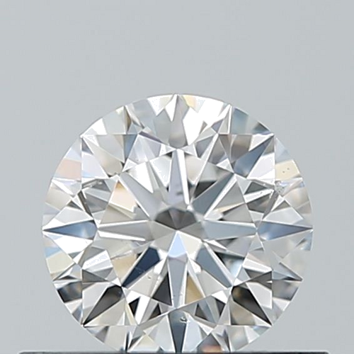 0.5 carat E-SI1 Excellent cut Natūralus Round Deimantas (1)