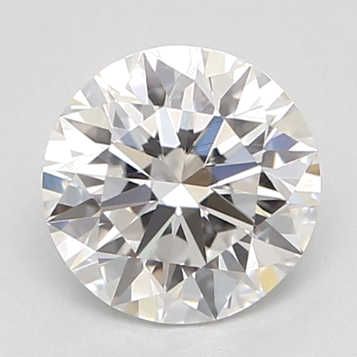 0.51 carat D-VVS1 Excellent cut Natūralus Round Deimantas (1)