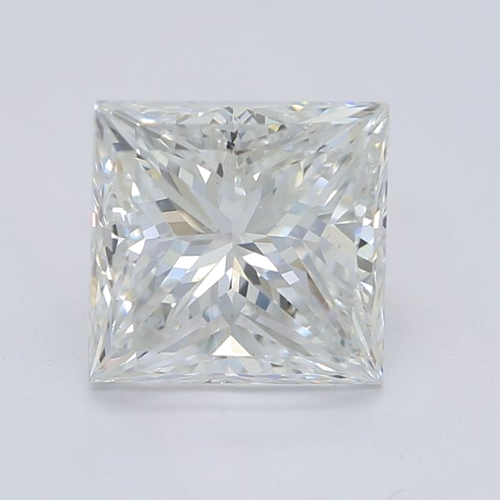 1.9 carat F-VS2 Natūralus Princess Deimantas (1)
