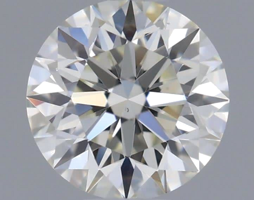 0.51 carat K-VS1 Excellent cut Natūralus Round Deimantas (1)