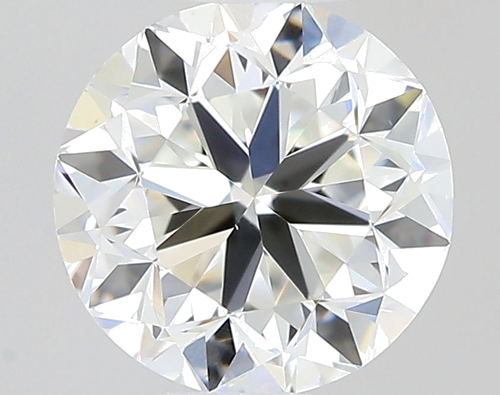 0.5 carat H-VS1 GD cut Natūralus Round Deimantas (1)