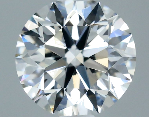 0.5 carat F-VVS2 Excellent cut Natūralus Round Deimantas (1)
