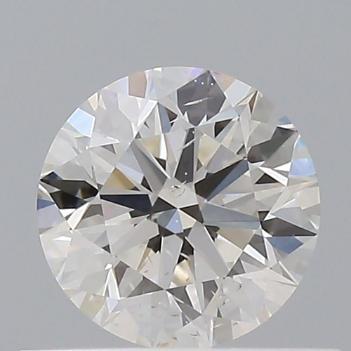 0.5 carat I-SI2 Very Good cut Natūralus Round Deimantas (1)