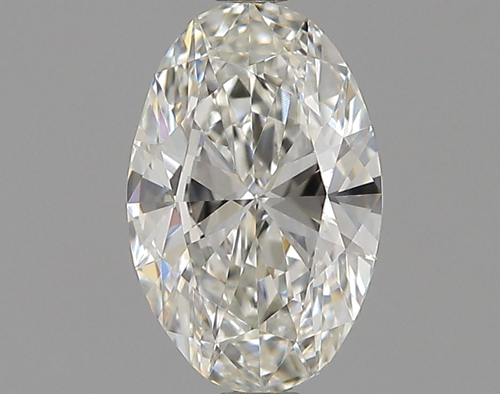 0.58 carat H-VVS1 Natūralus Oval Deimantas (1)