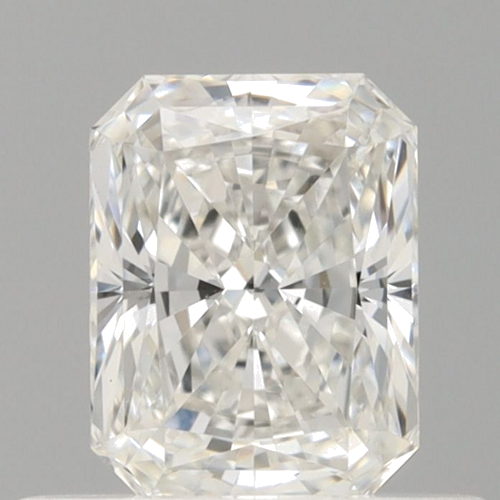 0.53 carat F-VS2 Natūralus Radiant Deimantas (1)