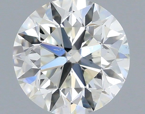 0.45 carat J-SI1 Very Good cut Natūralus Round Deimantas (1)