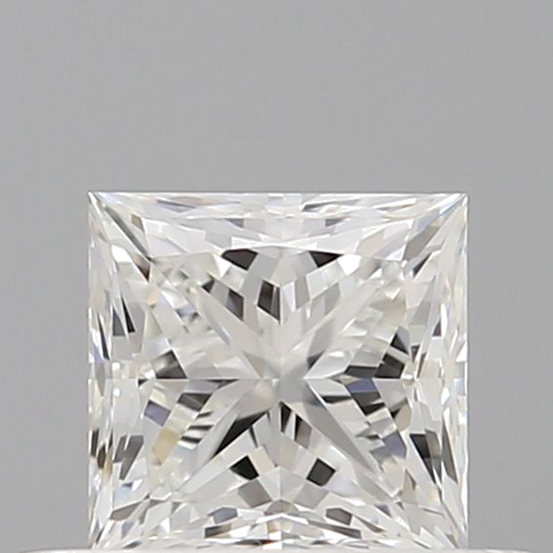 0.5 carat G-VVS2 Natūralus Princess Deimantas (1)