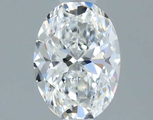 0.36 carat F-VVS1 Natūralus Oval Deimantas (1)