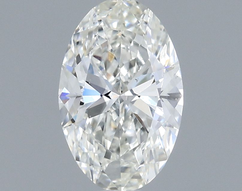 0.45 carat I-SI1 Natūralus Oval Deimantas (1)