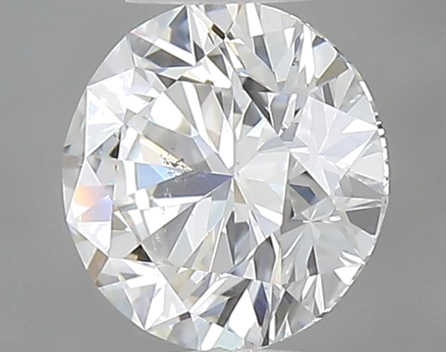 0.5 carat F-SI1 Excellent cut Natūralus Round Deimantas (1)
