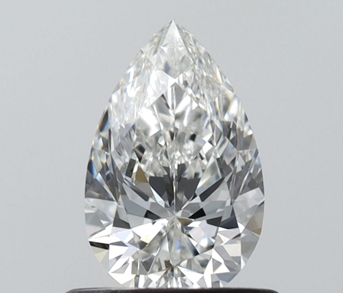 0.62 carat H-VS1 Natūralus Pear Deimantas (1)