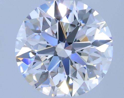 0.61 carat D-VVS2 Excellent cut Natūralus Round Deimantas (1)