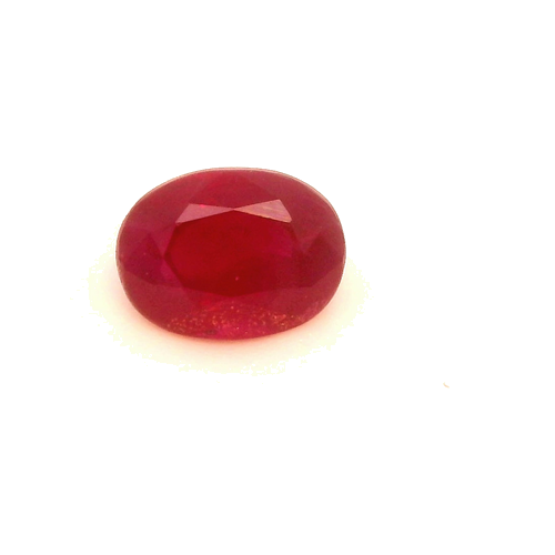 0.55 carat RED Oval Rubinas (1)
