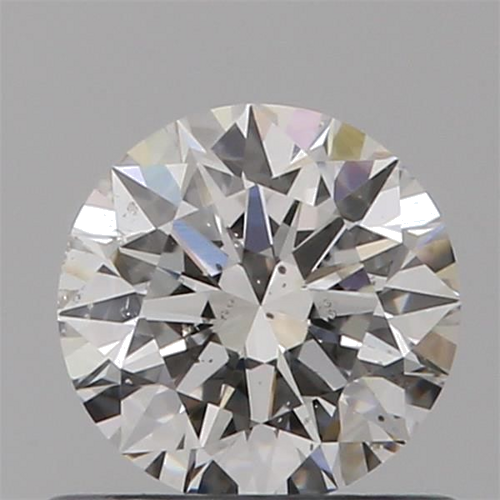 0.6 carat F-SI2 Excellent cut Natūralus Round Deimantas (1)